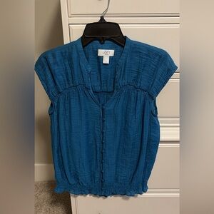 LOFT Women's Blue Top